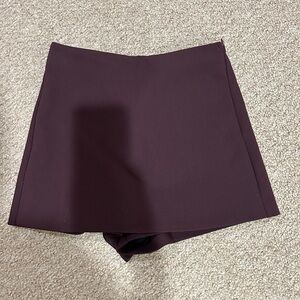 Zara Burgundy Skirt